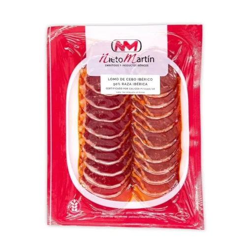 Lomo Ibérico Guijuelo -Desayunos Y Postres Ventas 2024 lomo iberico fileteado