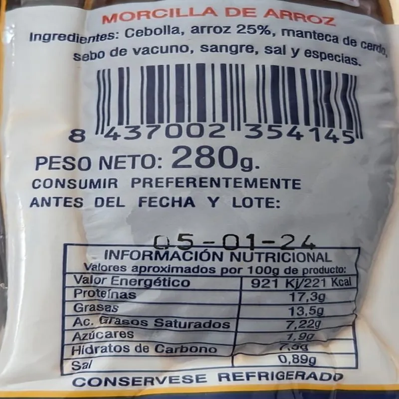 Morcillas De Burgos Sotopalacios 5 Morcillas De Burgos Sotopalacios - Imagen 3