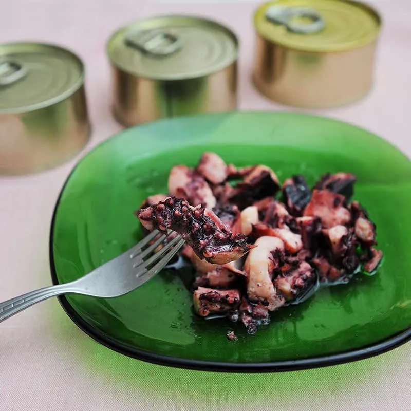 Tacos De Pota En Aceite De Girasol 4 Tacos De Pota En Aceite De Girasol - Imagen 2