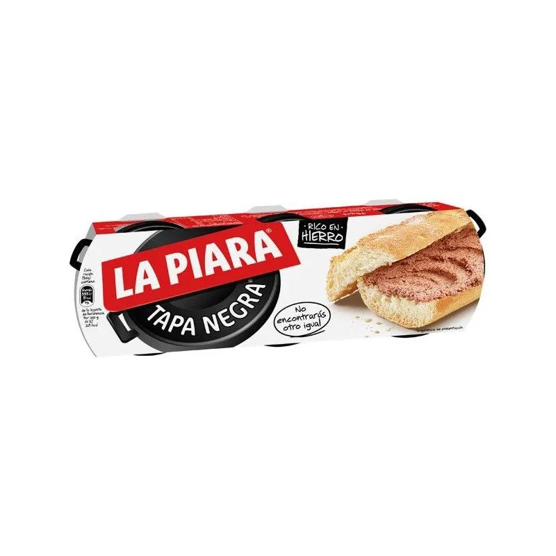 Pate La Piara Tapa Negra Pack 3 3 Pate La Piara Tapa Negra Pack 3