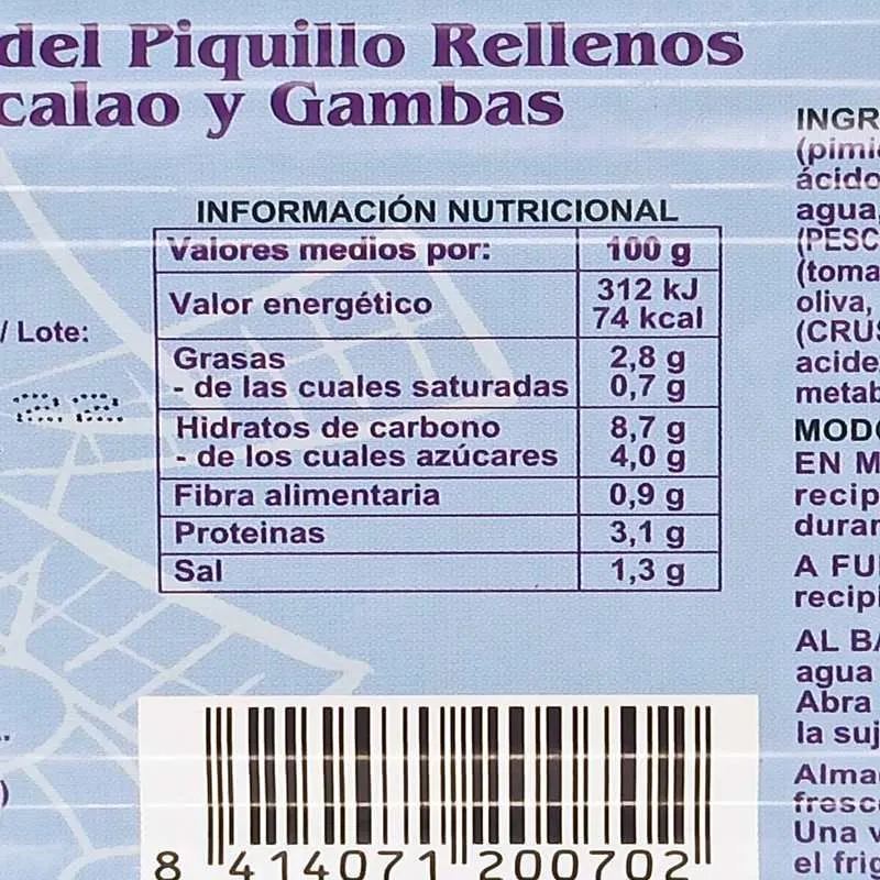Pimientos De Piquillo Rellenos De Bacalao Y Gambas 5 Pimientos De Piquillo Rellenos De Bacalao Y Gambas - Imagen 3