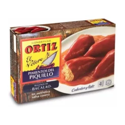 Pimientos Del Piquillo Rellenos De Bacalao Ortiz